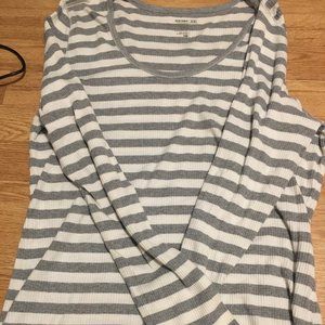 Grey Striped shirt
